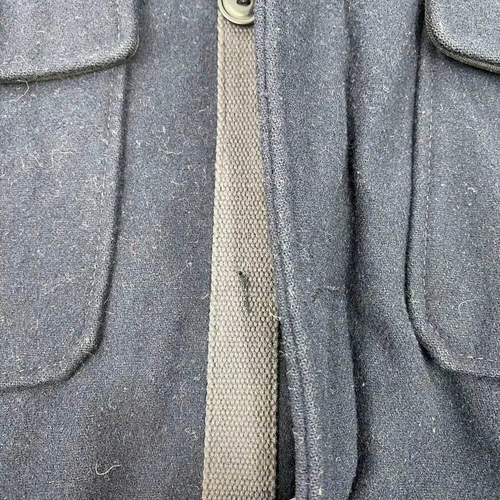 Polo by Ralph Lauren Navy Blue Wool Blend Coat | Men’s Size L